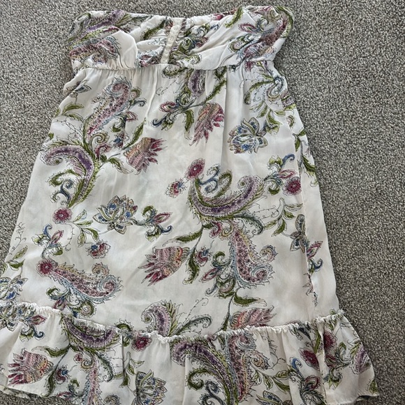O'Neill SPUR Mushroom Indian Summer Print Strapless Mini Junior's Dress - Picture 2 of 2